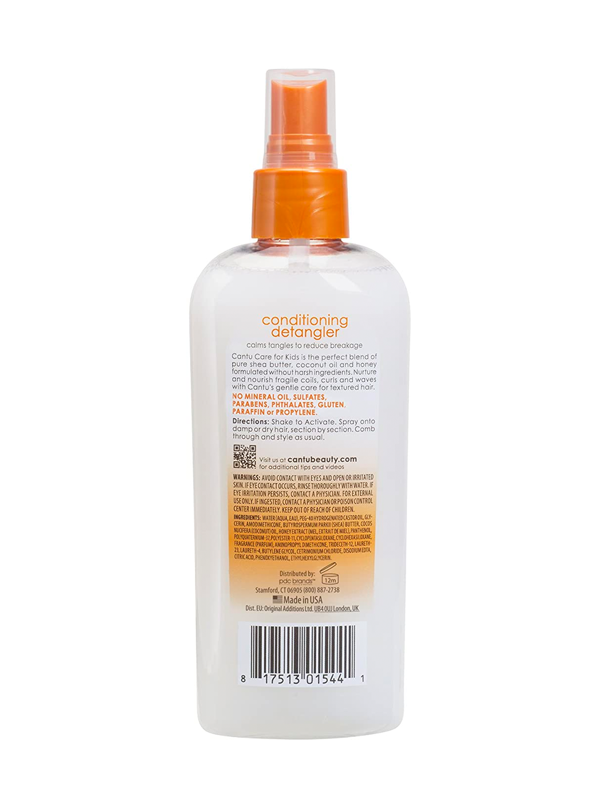 Cantu Care For Kids Conditioning Detangler 6oz