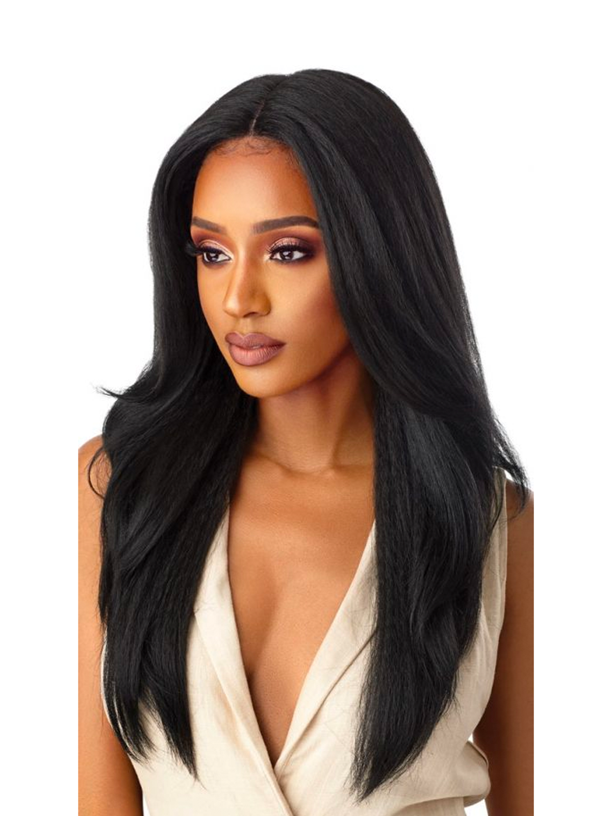 Outre Soft & Natural Synthetic Lace Front Wig Neesha 203