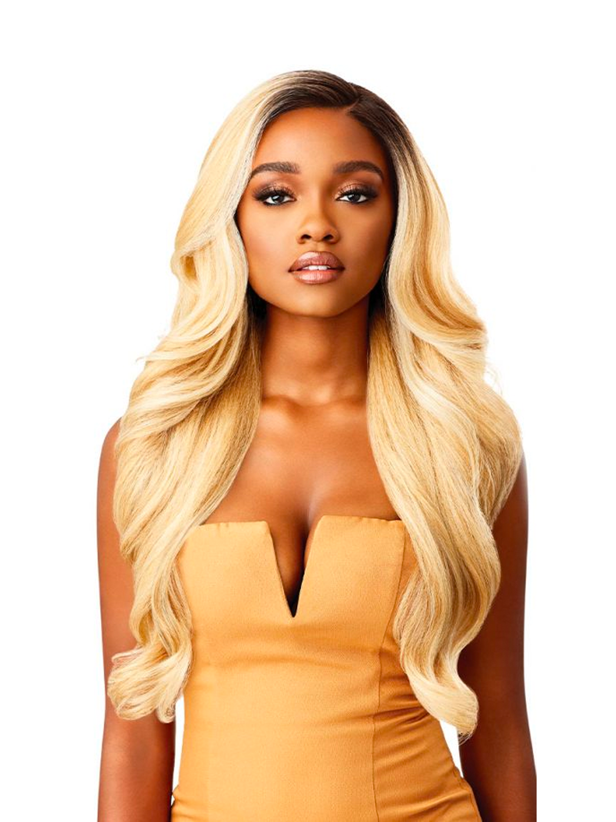Outre  KAMALIA (Synthetic Melted Hairline HD Lace Front Wig)