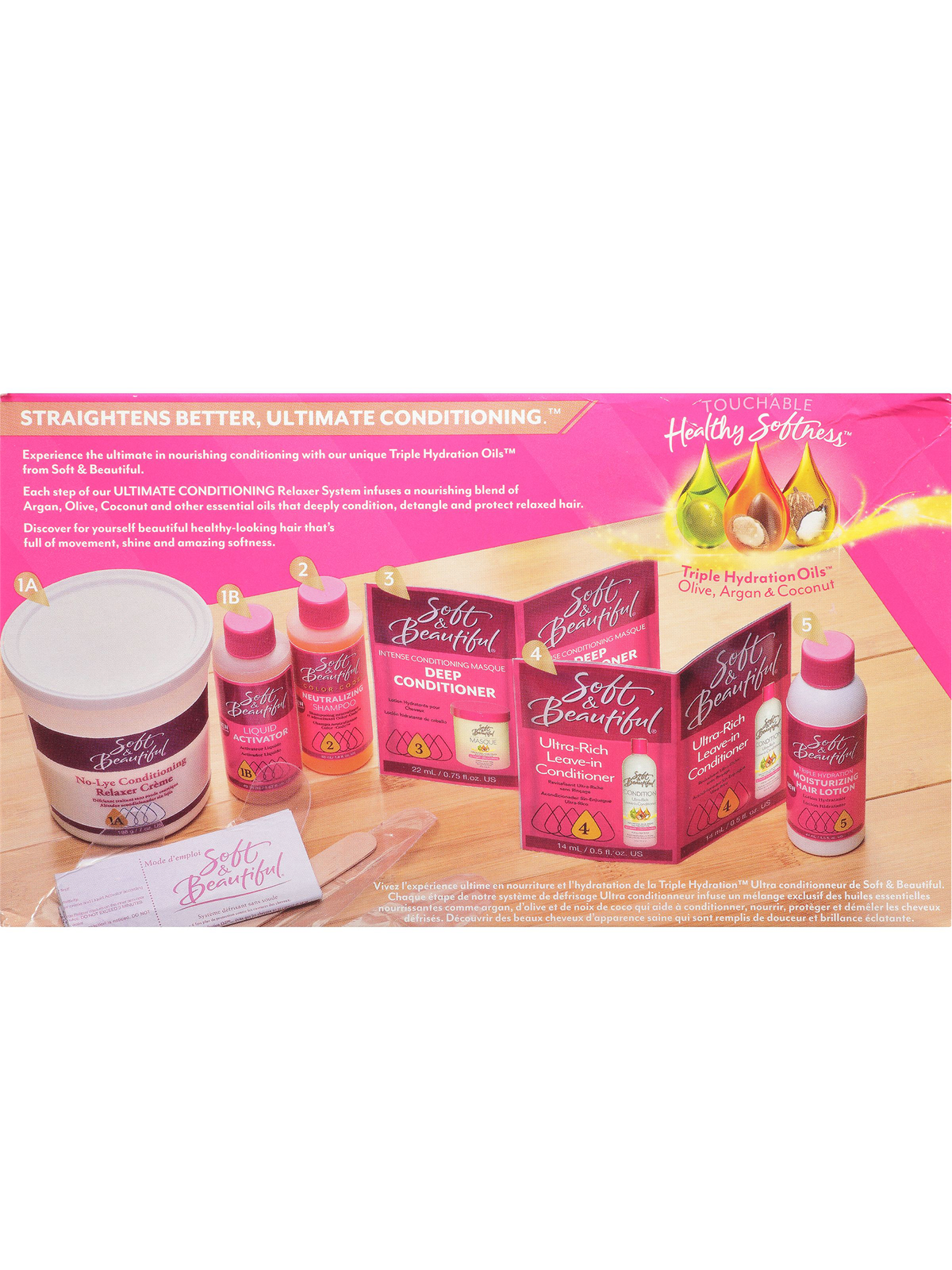 Soft & Beautiful Ultimate Conditioning Relaxer Kit Regular