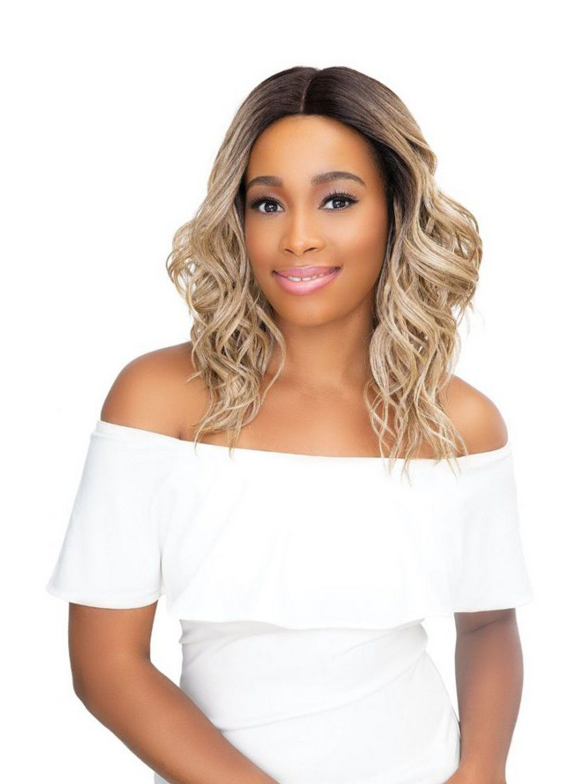Janet Collection Extended Deep Part Lace Front Wig Lux