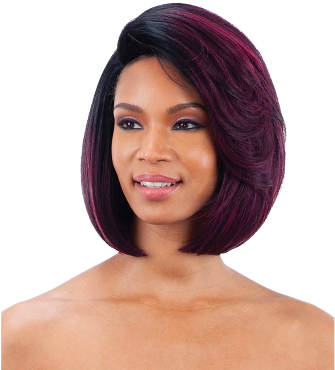 Mayde 5" Invisible Lace Part Volumized Bang Wig Jayde