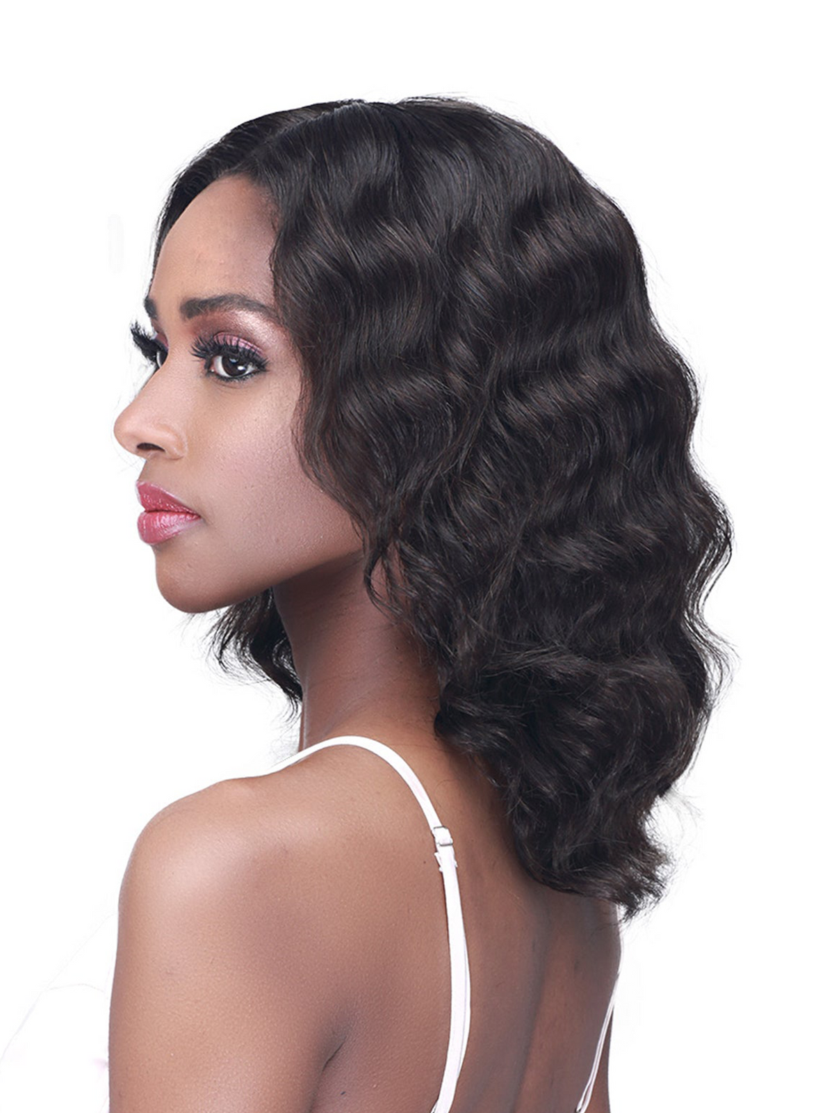 Bobbi Boss 100% Unprocessed Human Hair 13X4 HD Lace Frontal Wig MHLF536 Valerie