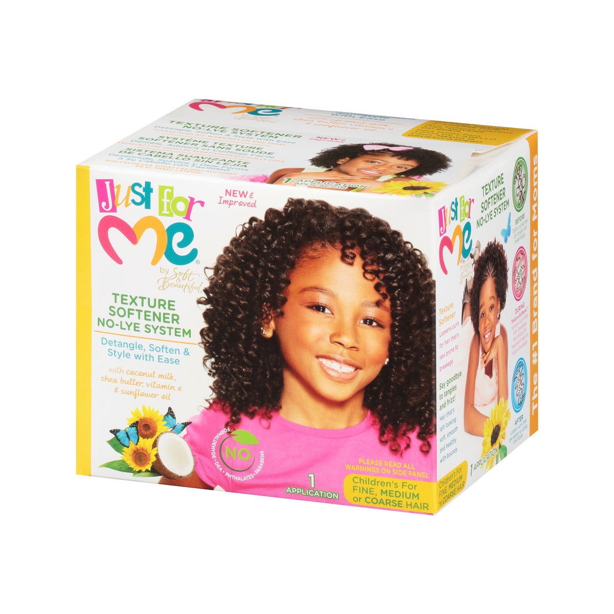 Just For Me Texture Softener No-Lye System