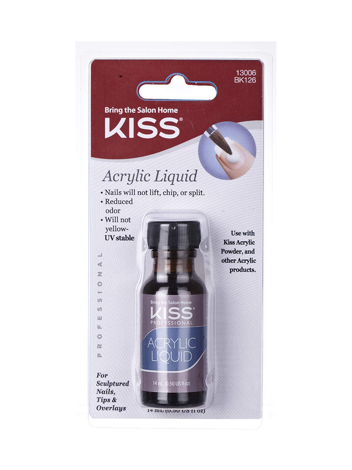 Kiss Acrylic Liquid BK126