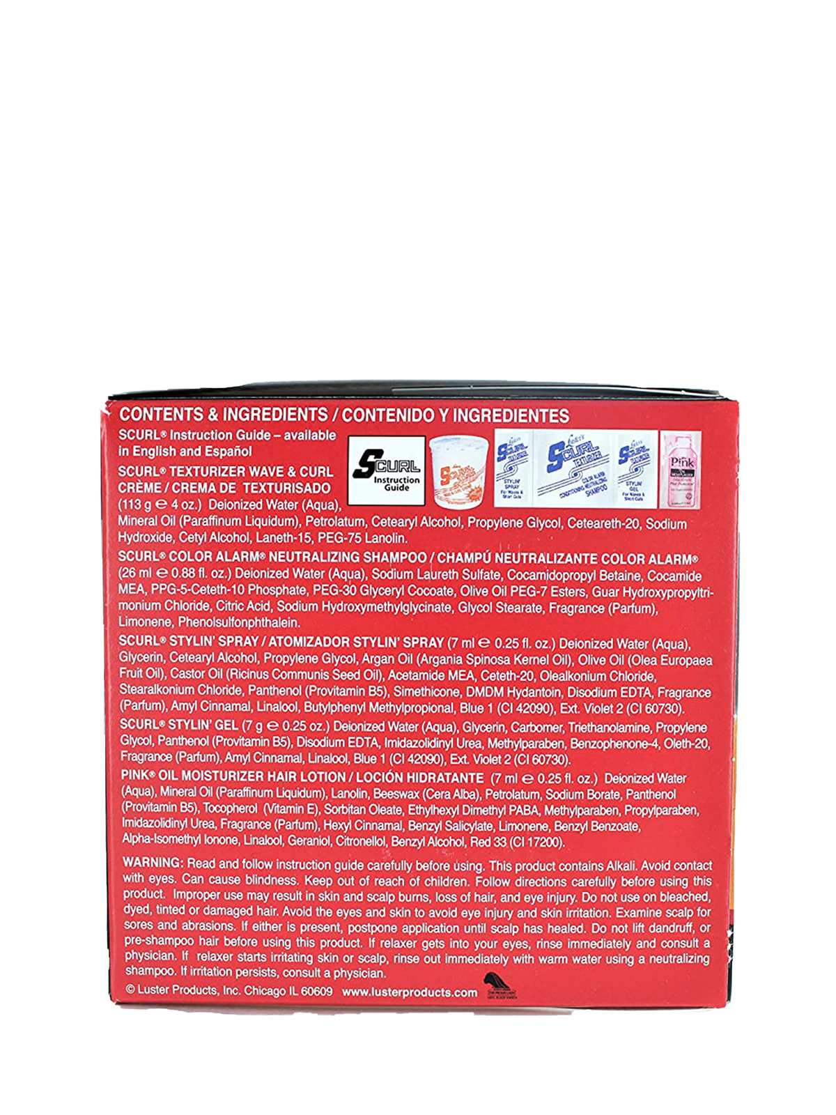 S Curl Comb Thru Texturizer Kit Extra Strength