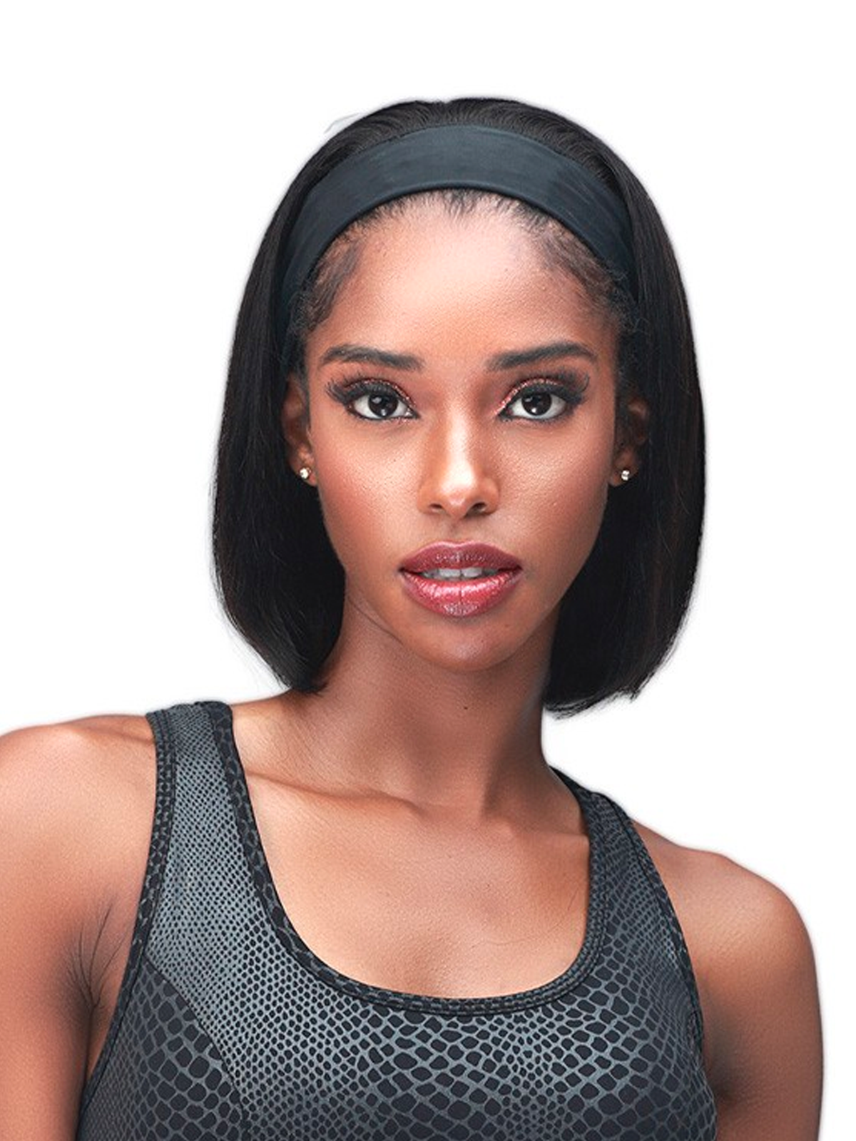 Bobbi Boss 100% Human Hair Headband Wig MH1400 Wilona