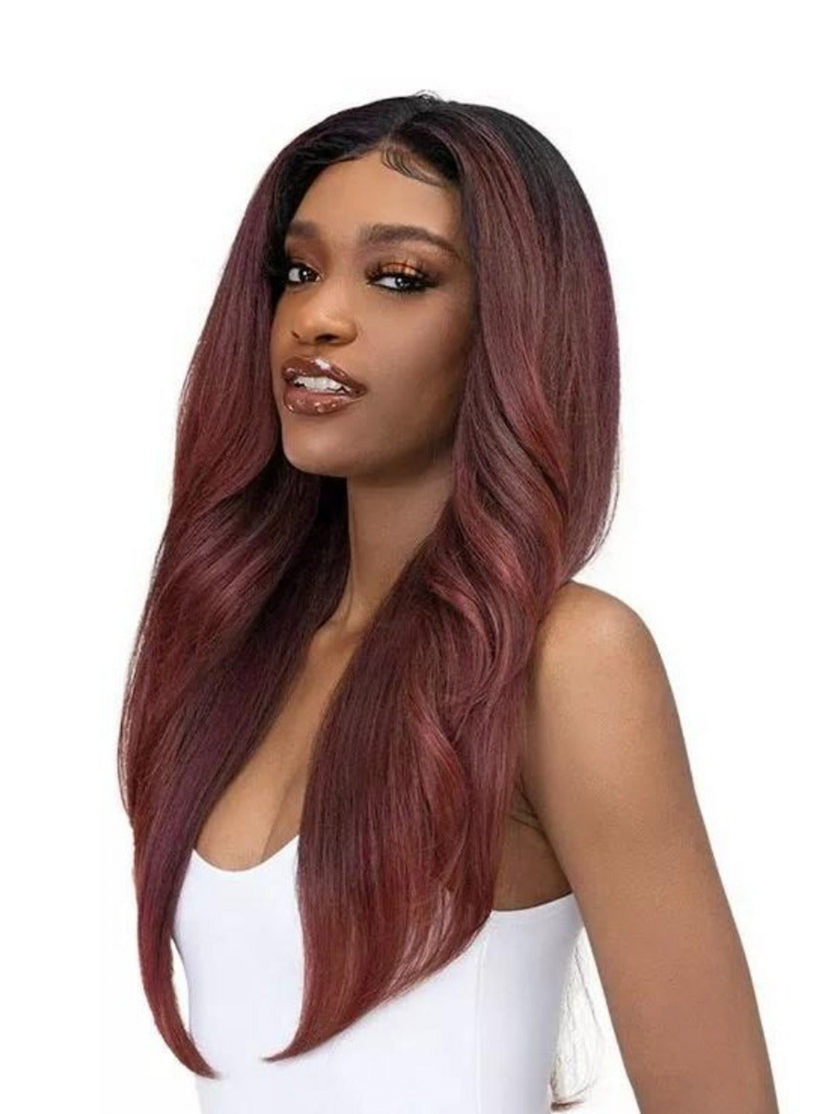 Janet Collection Synthetic Hair Melt 13x6 HD Swiss Lace Frontal Wig Kendall