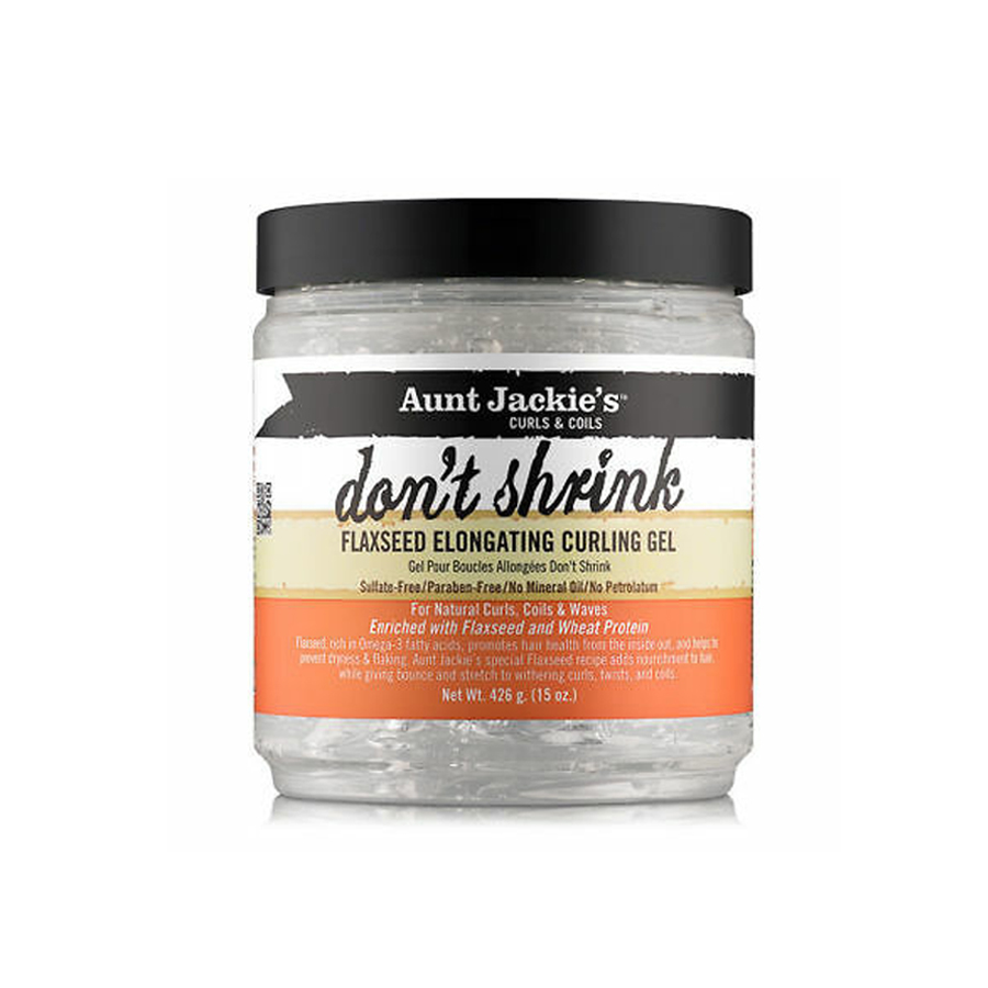 Aunt Jackie's Flaxseed Don't Shrink Elongating Curling Gel 15oz