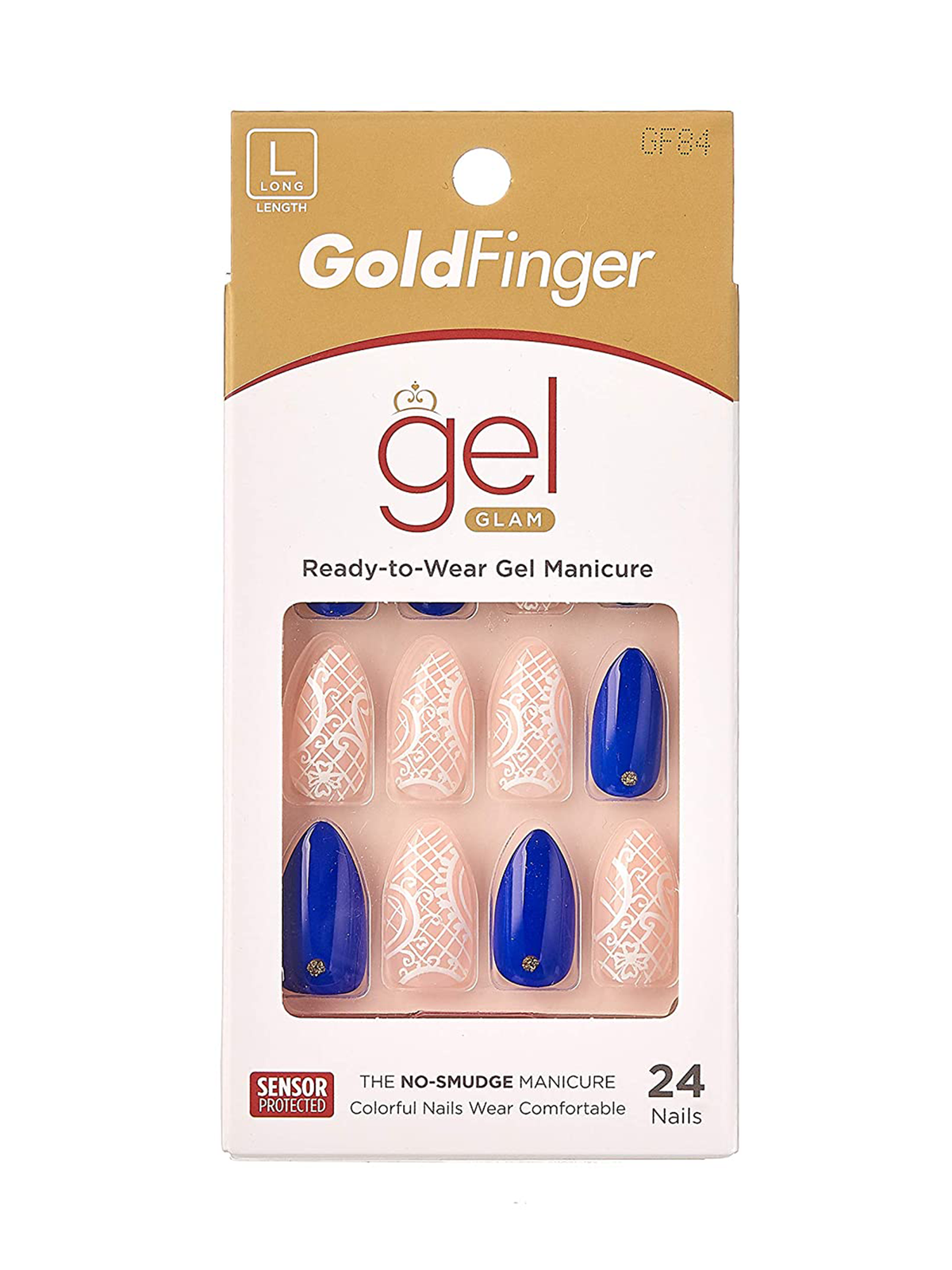 Kiss Gold Finger Posh Queen Nail Kit GF