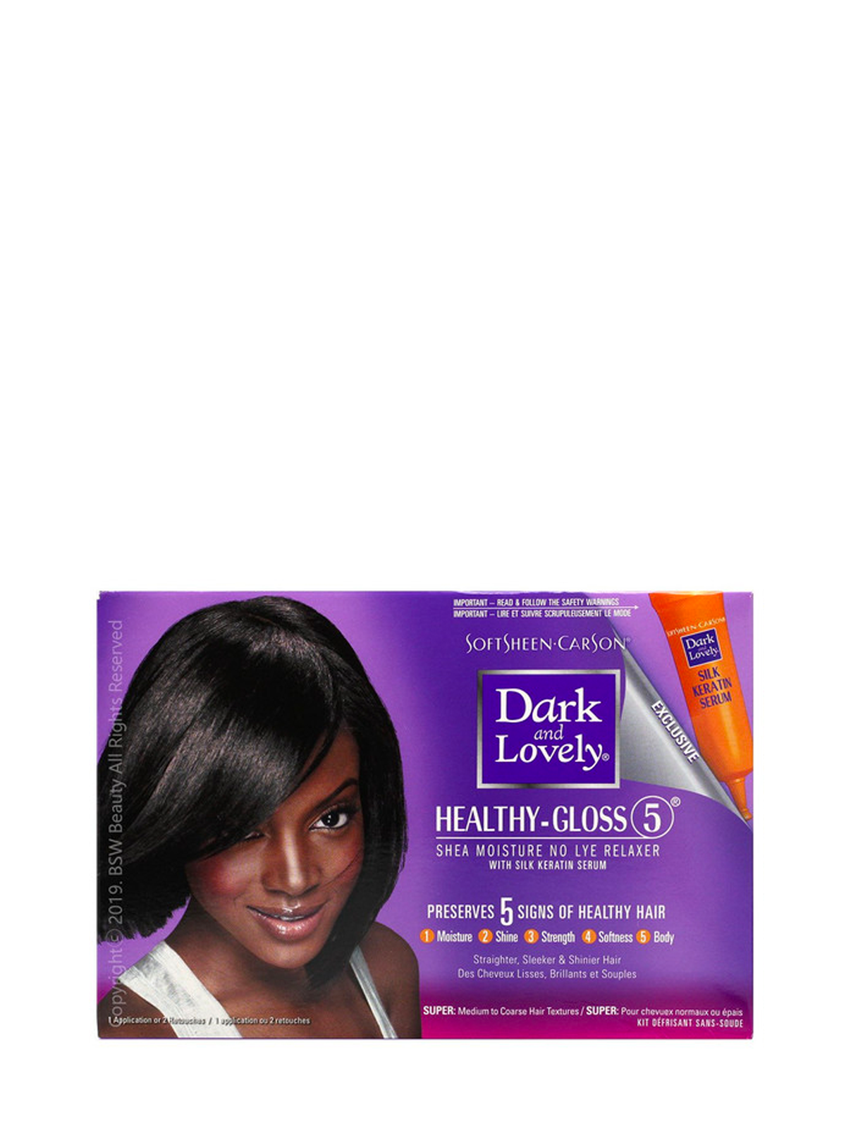 Dark and Lovely Healthy Gloss 5 Relaxer Kit