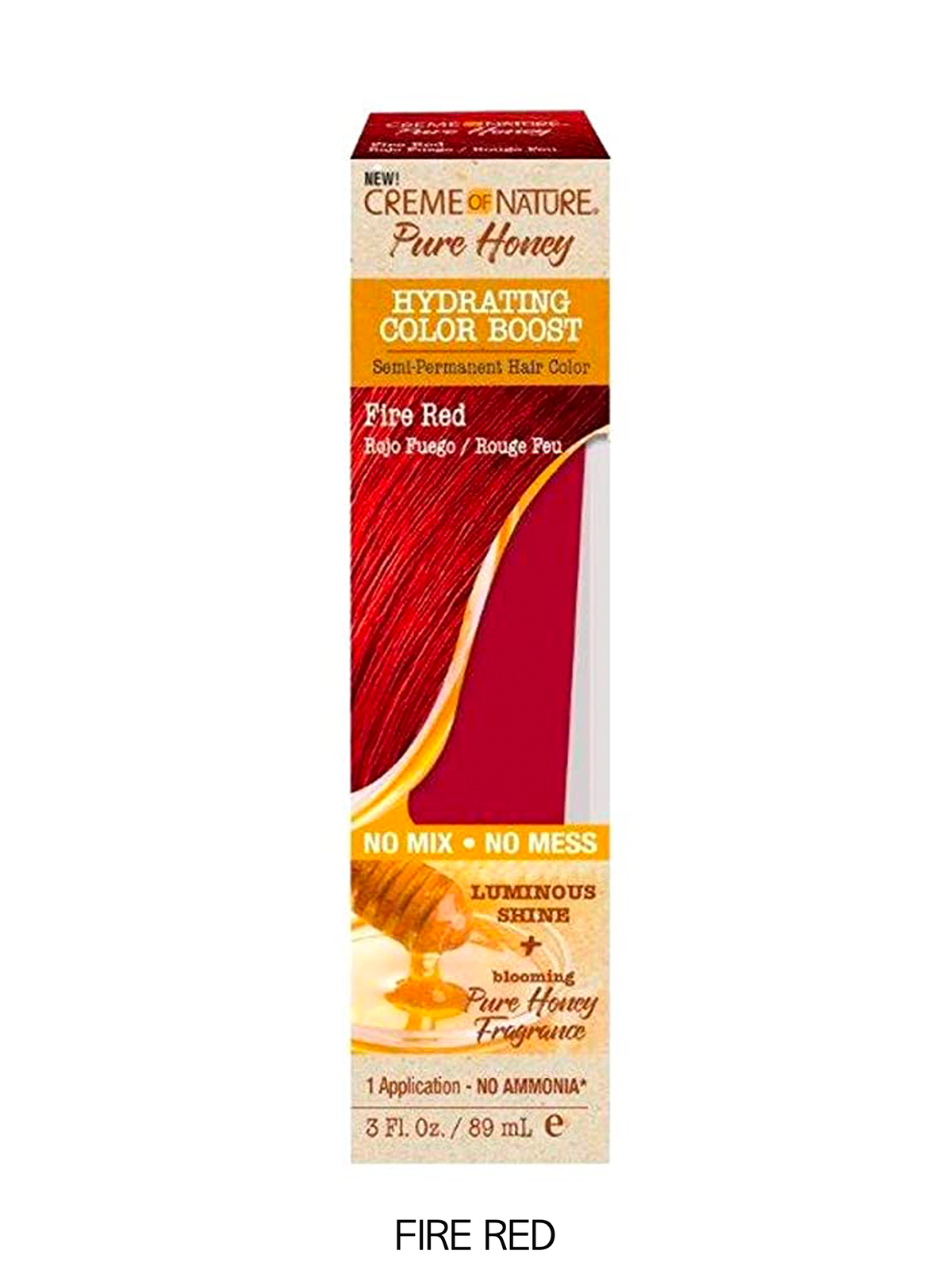 Creme of Nature Pure Honey Hydrating Color Boost Semi-Permanent Hair Color