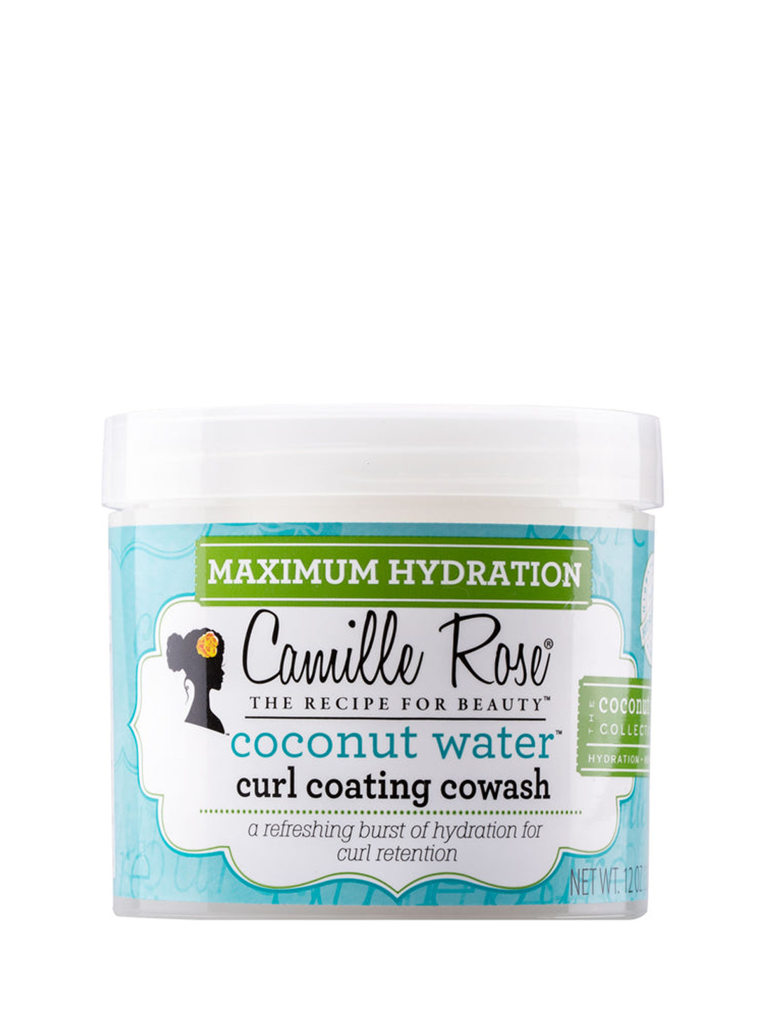 Camille Rose Naturals Coconut Water Curl Coating Cowash 12oz