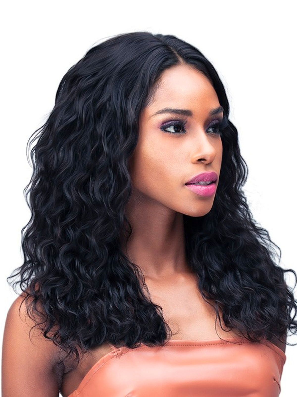 Bobbi Boss 100% Unprocessed Human Hair HD Lace Front Wig MHLF481 Lavina