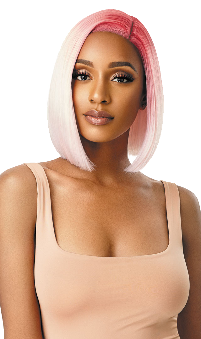 Outre Color Bomb Synthetic Swiss Lace Front Wig Kiely