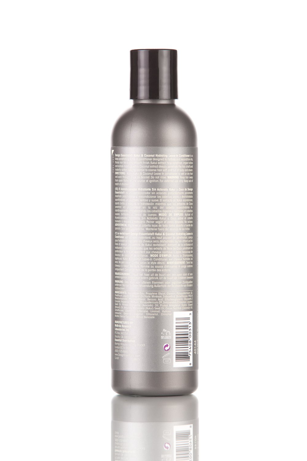 Design Essentials Kukui & Coconut Hydrating Leave-in Conditioner 8oz