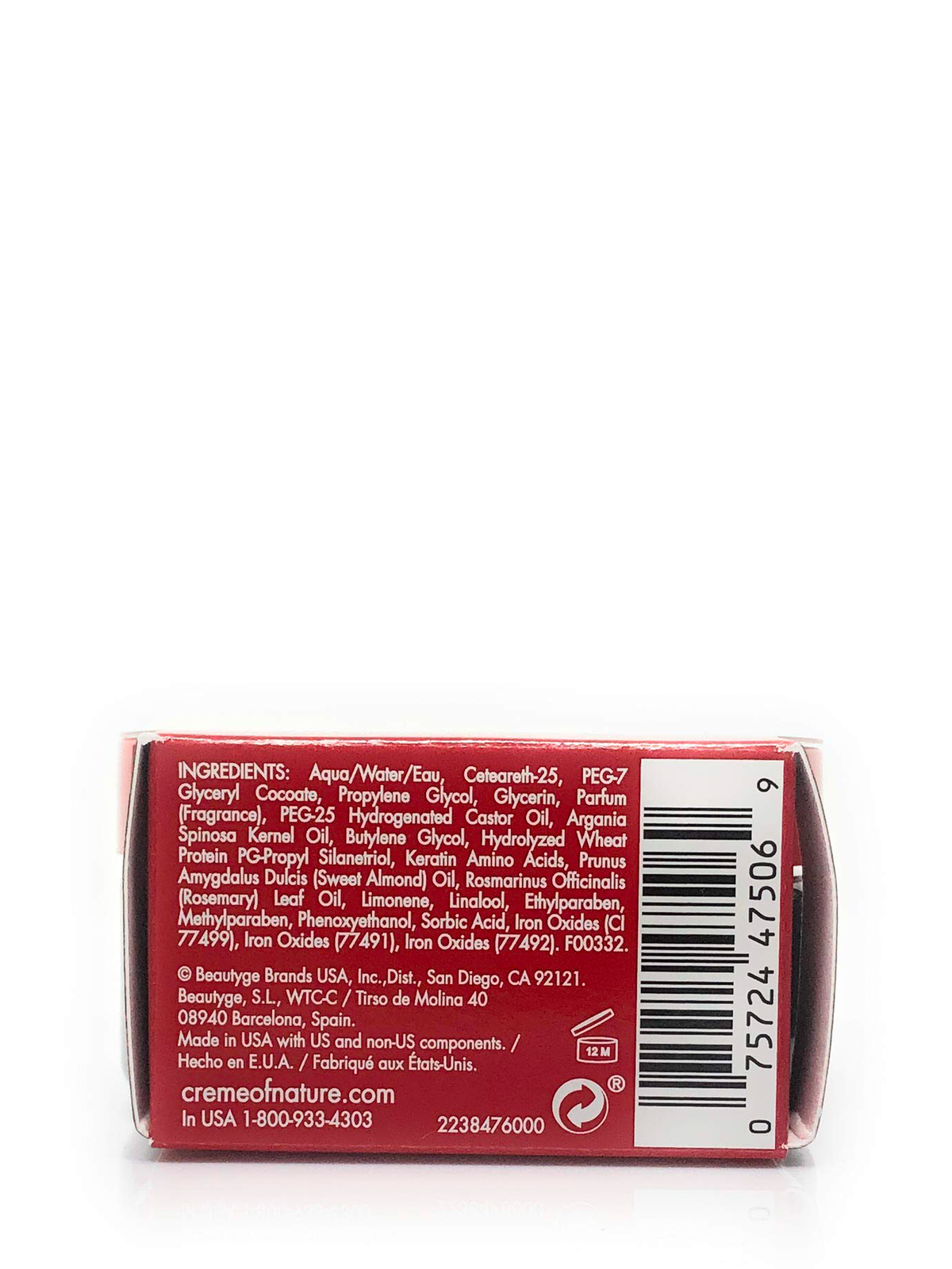 Creme of Nature Argan Oil Perfect Edge Dark Brown 2.25oz