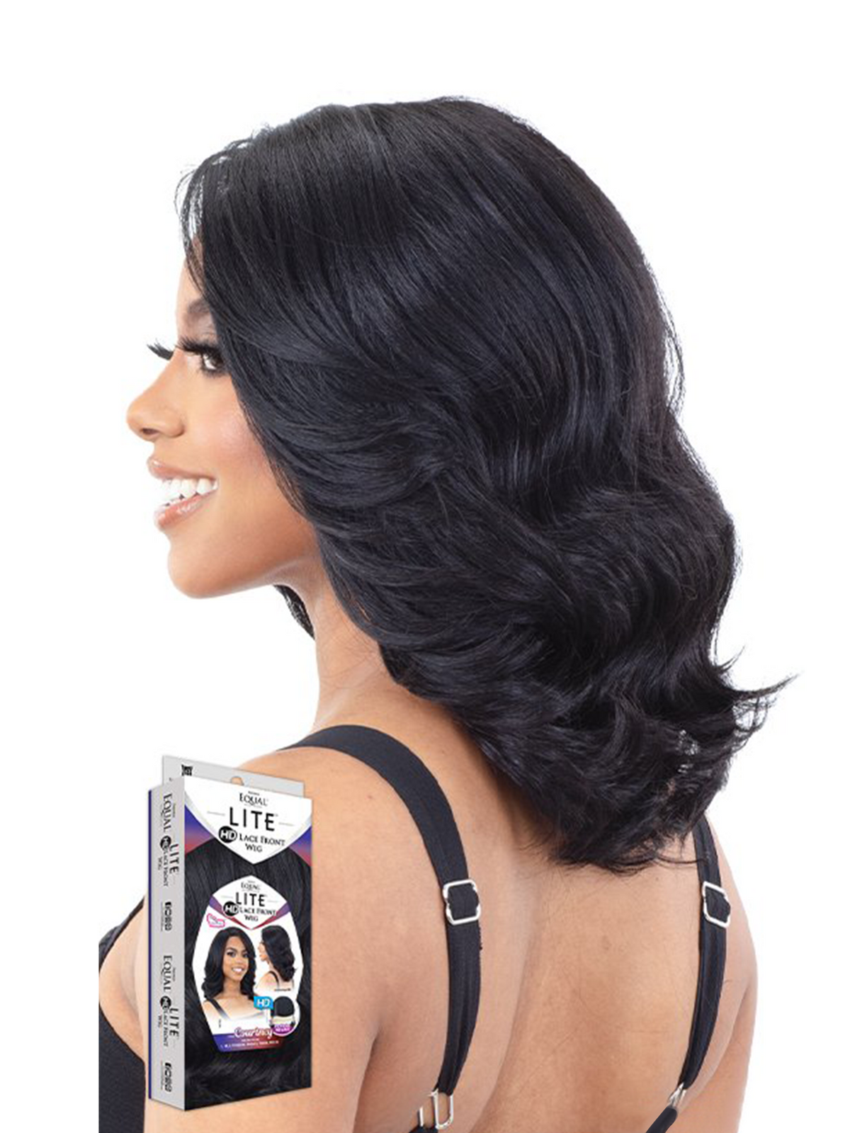 Shake-N-Go Freetress Equal Synthetic Lite HD Lace Front Wig Courtney