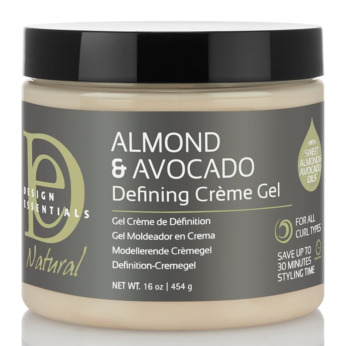 Design Essentials Almond & Avocado Defining Creme Gel 16oz
