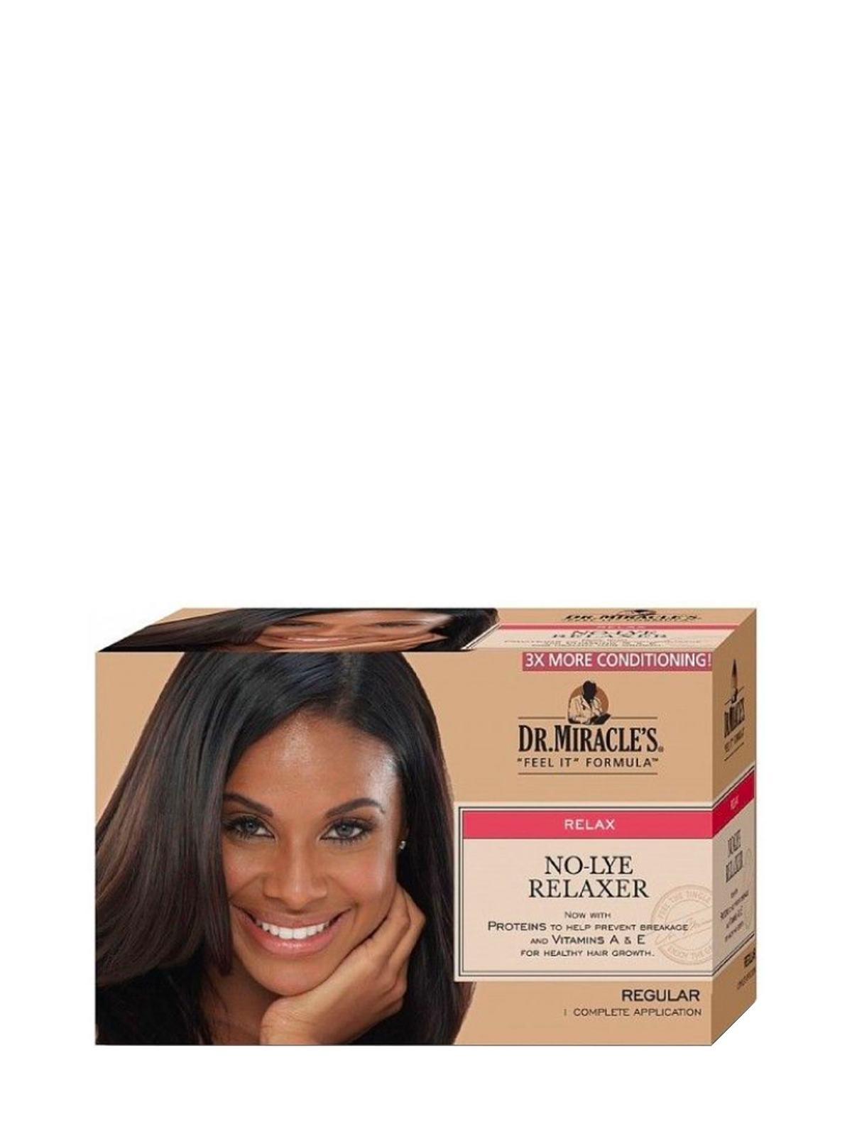 Dr. Miracle's Feel it Formula No-Lye Relaxer Kit Regular