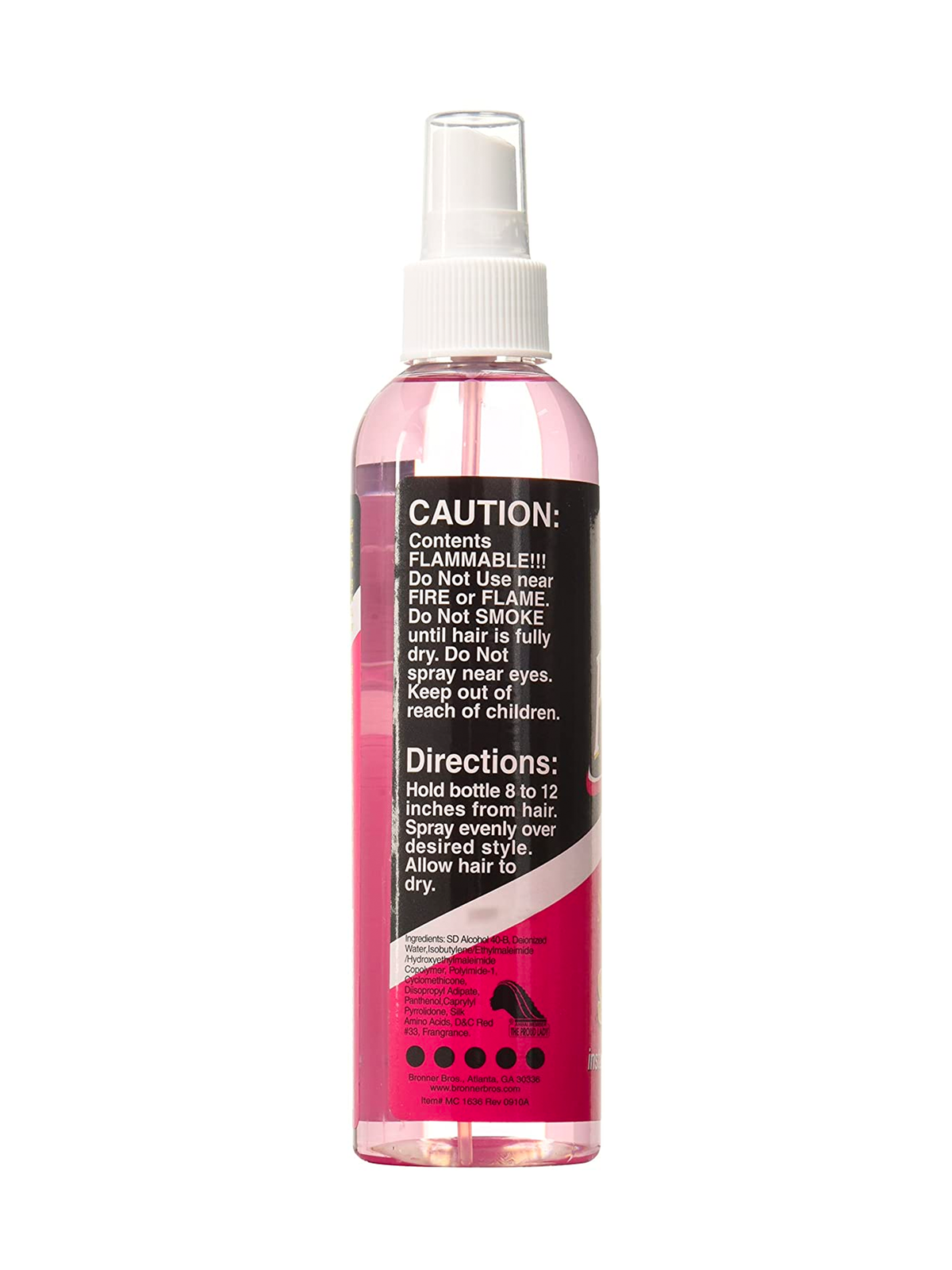 BB Pump It Up Styling Spritz Gold Super Hold 8oz