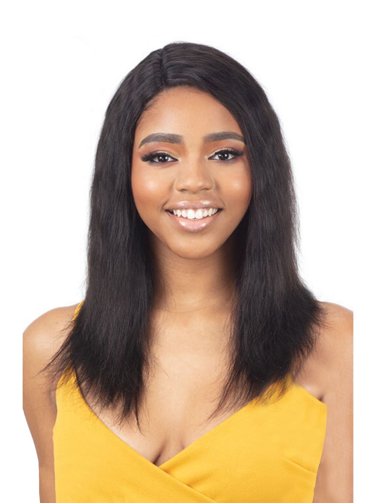 Model Model 100% Human Hair Wet & Wavy Lace Part Wig Deep Wave 20