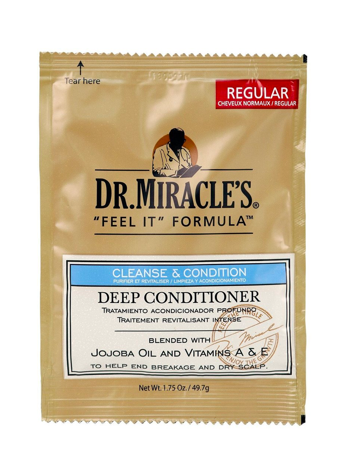 Dr Miracle's Deep Conditioning Treatment Regular 1.75oz