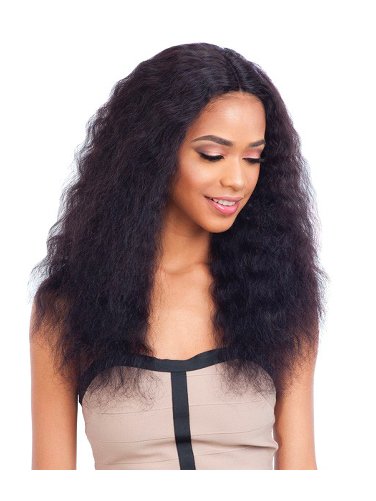 Shake-N-Go Naked Brazilian Wet & Wavy Lace Part Wig Deep Wave