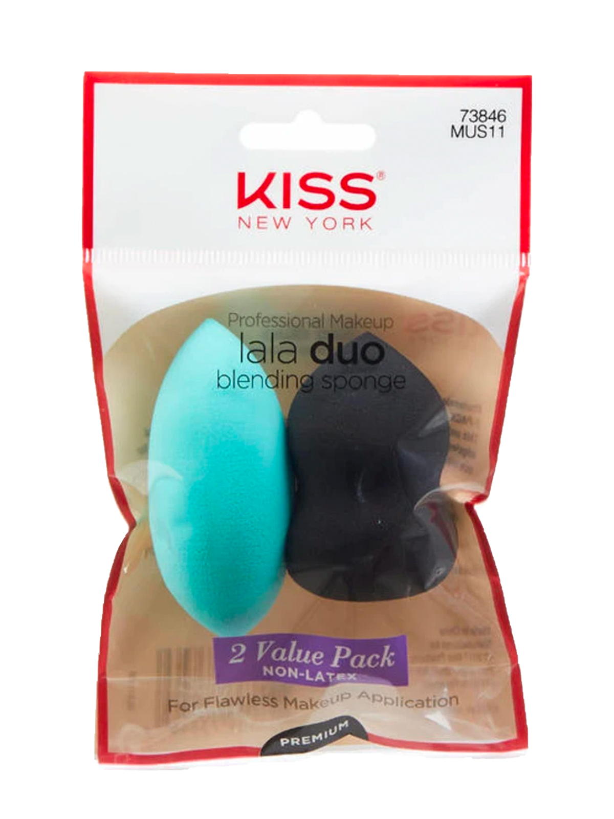 Kiss Makeup Blending Sponge Lala Duo MUS11