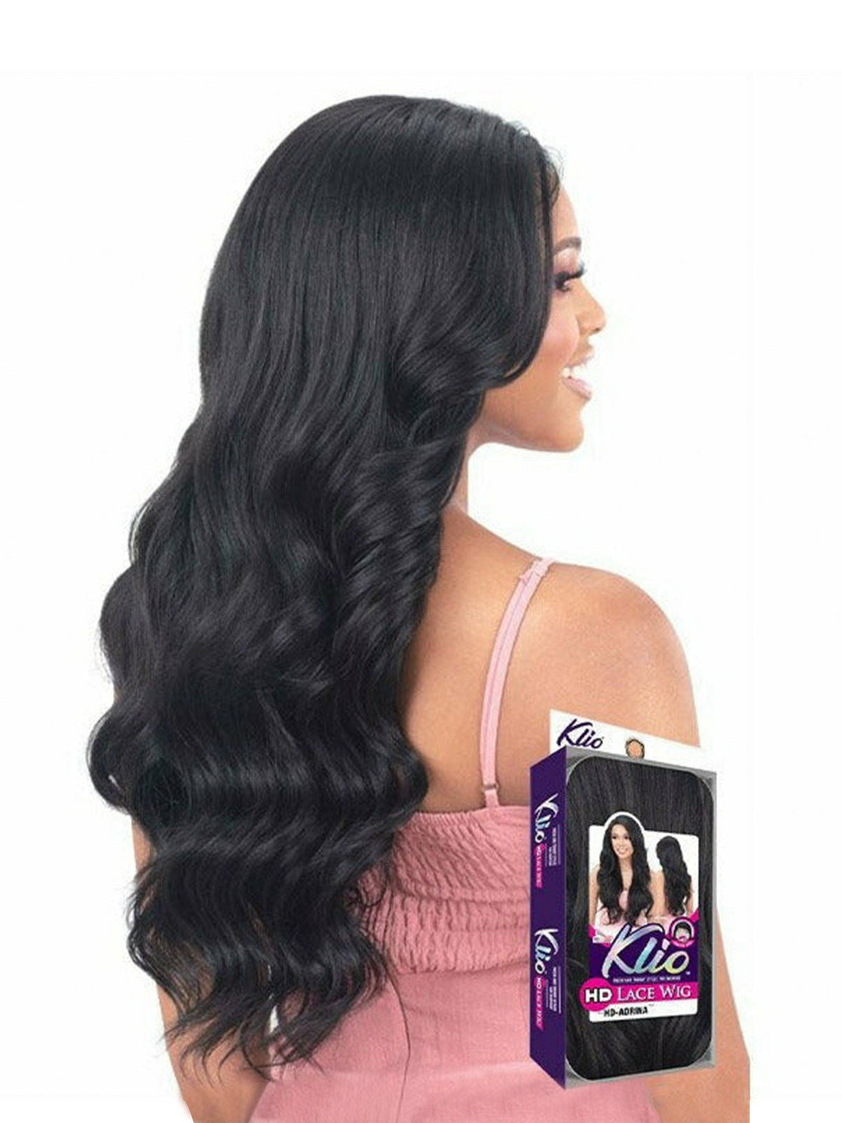 Model Model Klio Synthetic HD Lace Front Wig HD- Adrina