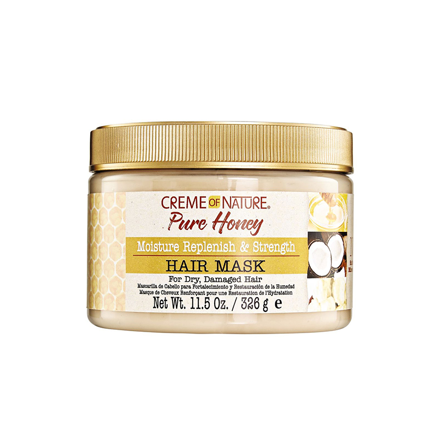 Creme of Nature Pure Honey Moisture Replenish & Strengthening Hair Mask 11.5oz