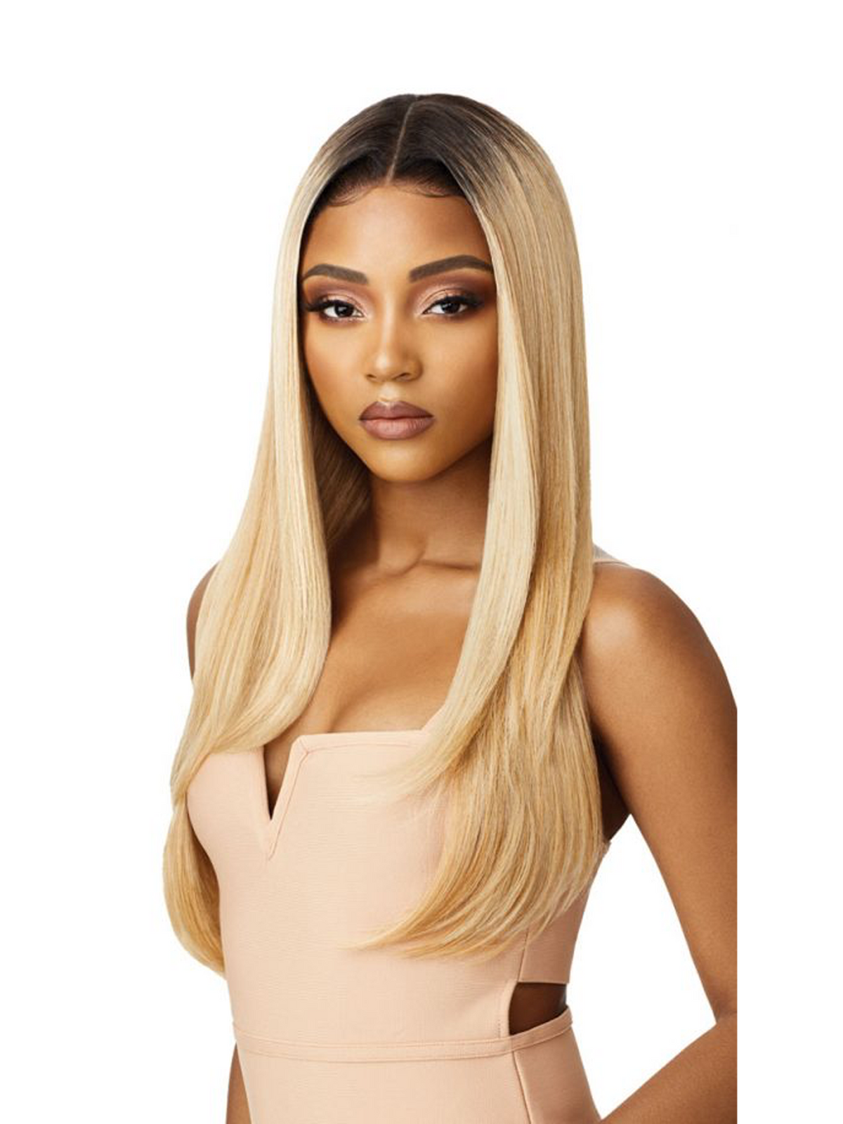 Outre Synthetic Melted Hairline HD Lace Front Wig - AALIYAH