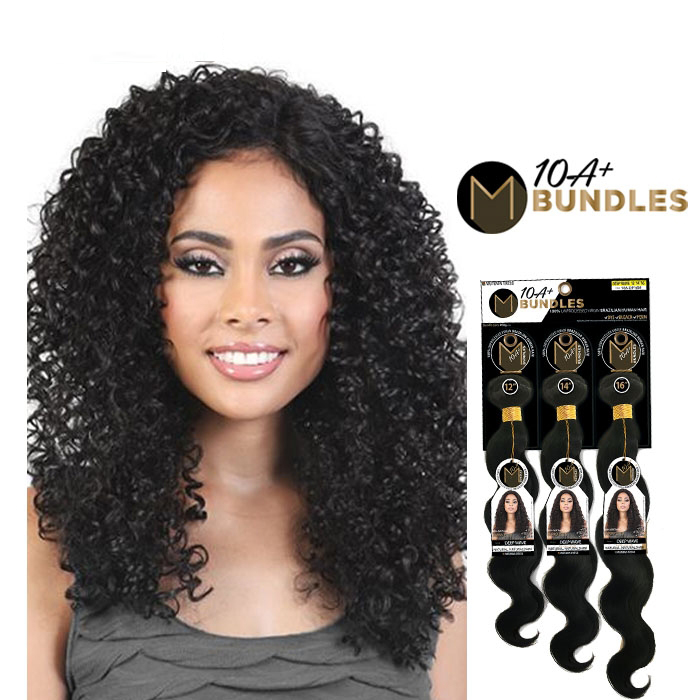 Motown Tress 100% Virgin Brazilian 10A+ Bundle - Bohemian Curl 3pcs