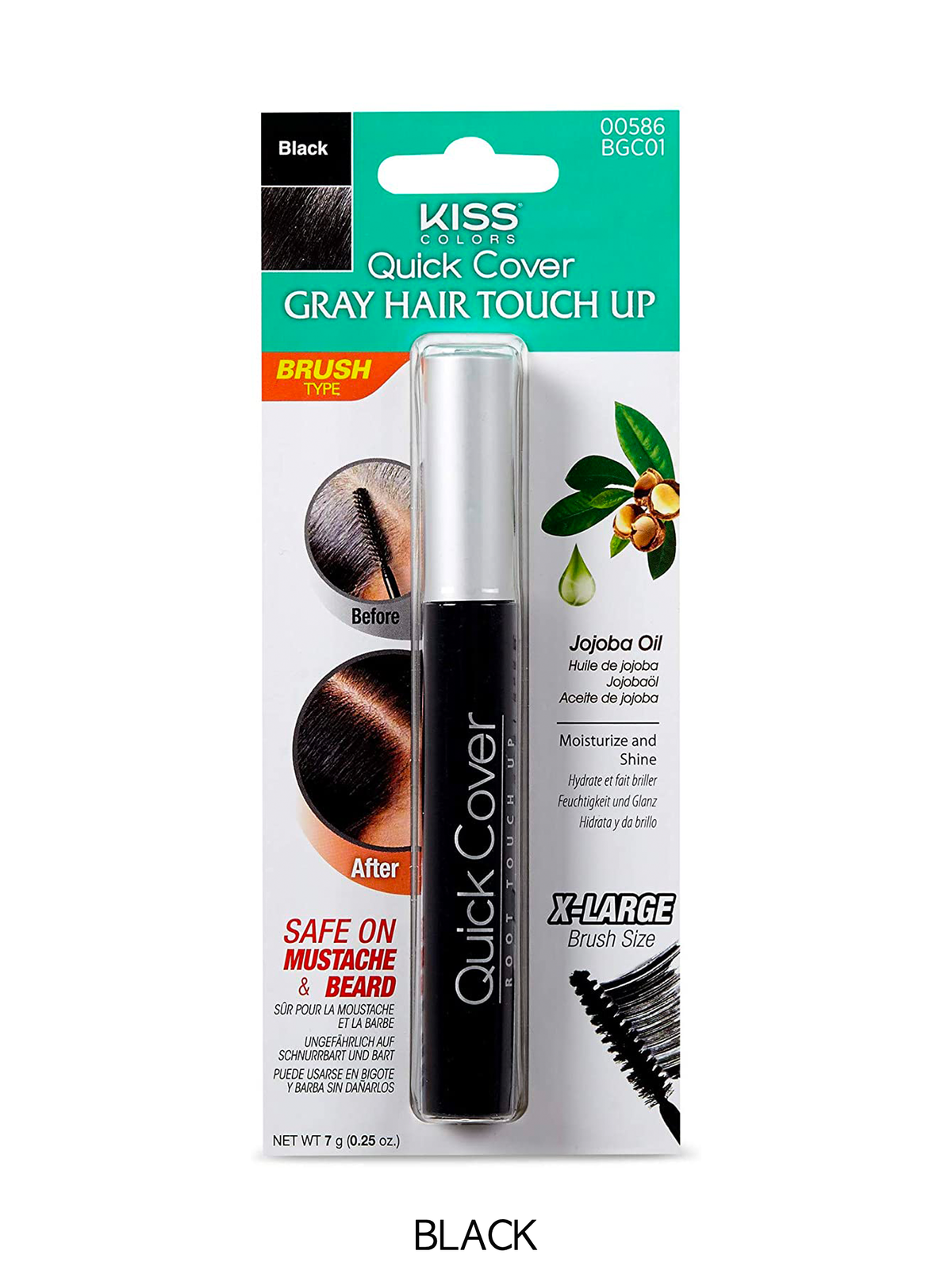 Kiss Quick Cover Brush-In Color Touch Up