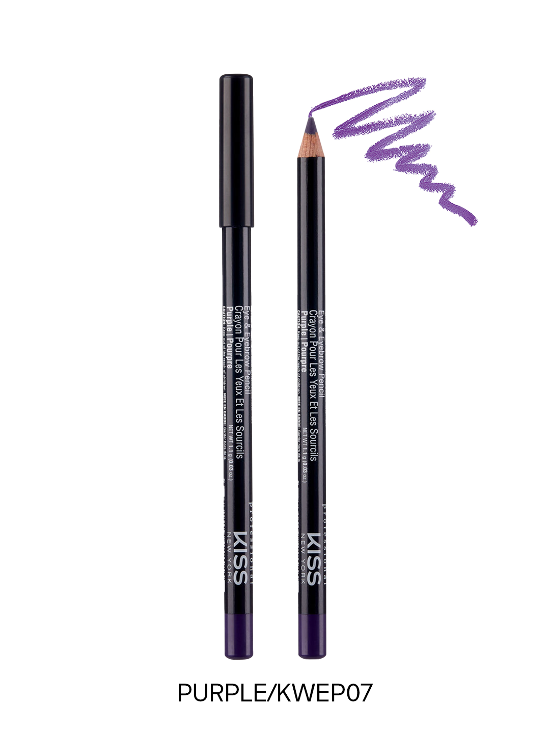 Kiss Professional Wooden Pencil Eyeliner