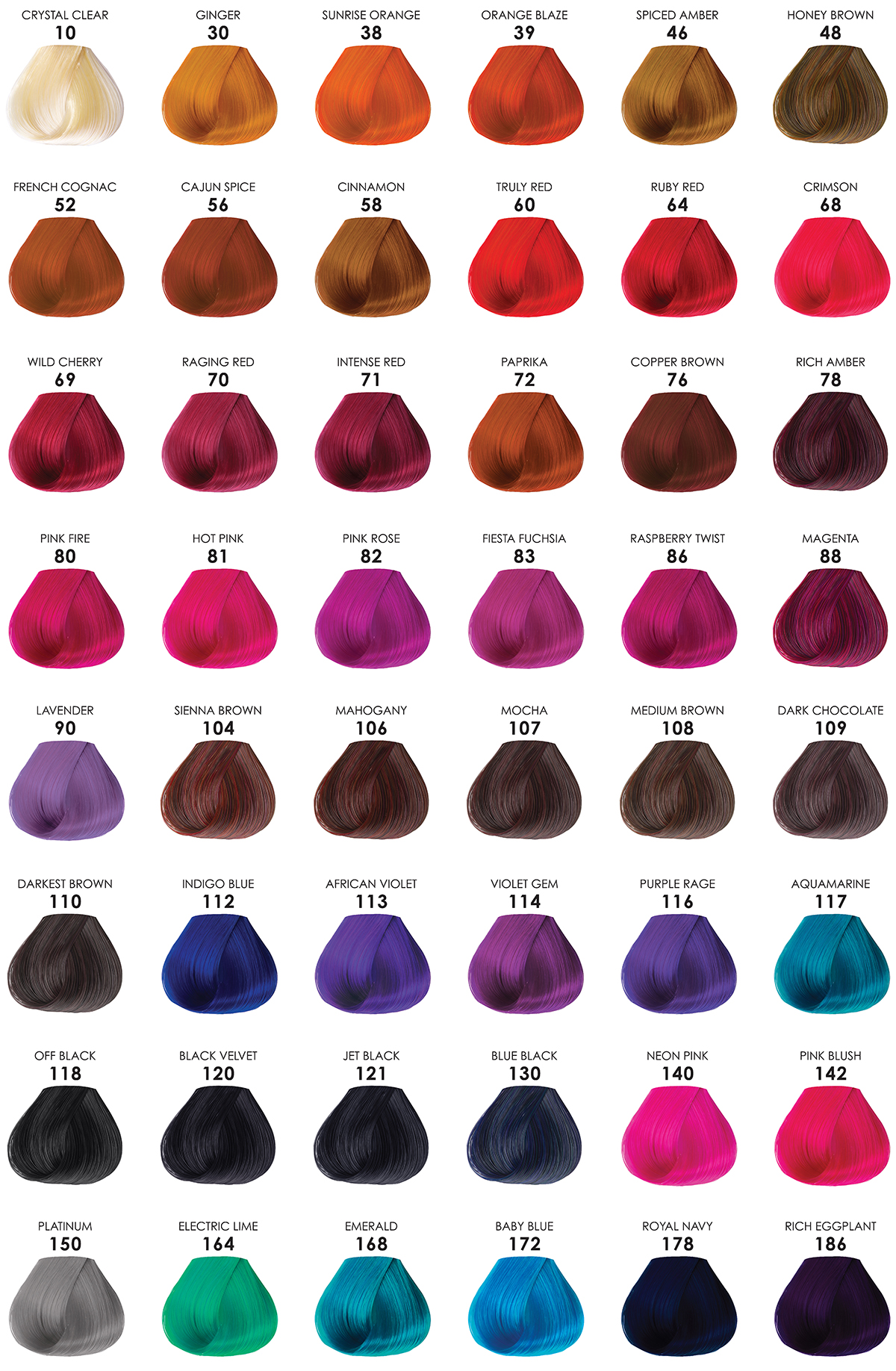 Adore Semi Permanent Hair Color 4oz