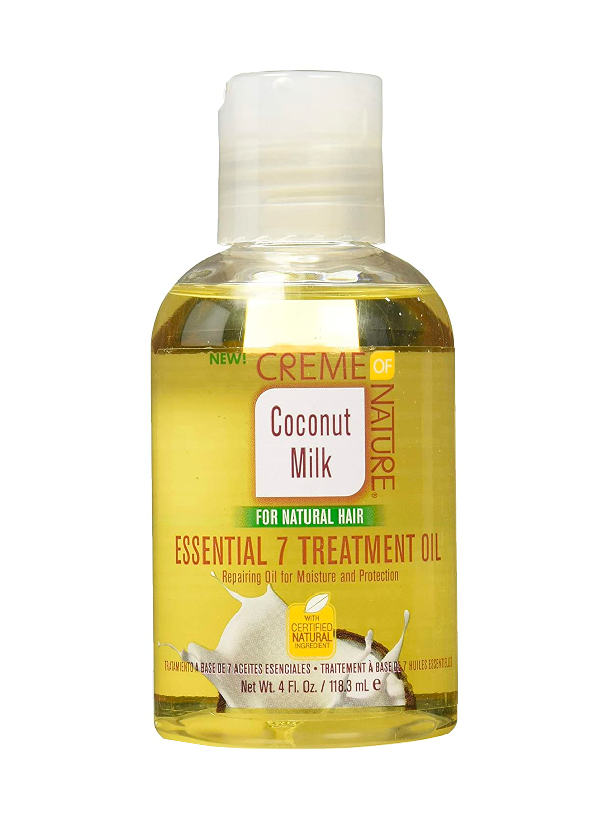 Creme of Nature Coconut Milk Essential 7 Treatment Oil 4oz