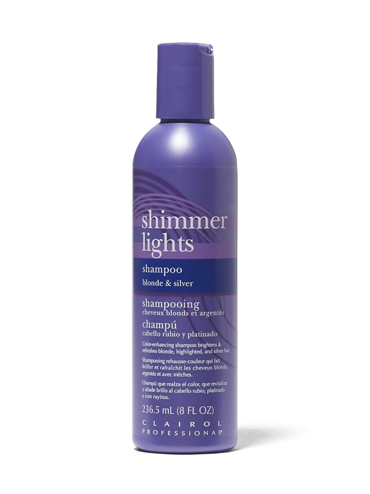 Clairol Shimmer Lights Shampoo for Blonde & Silver Hair 8oz