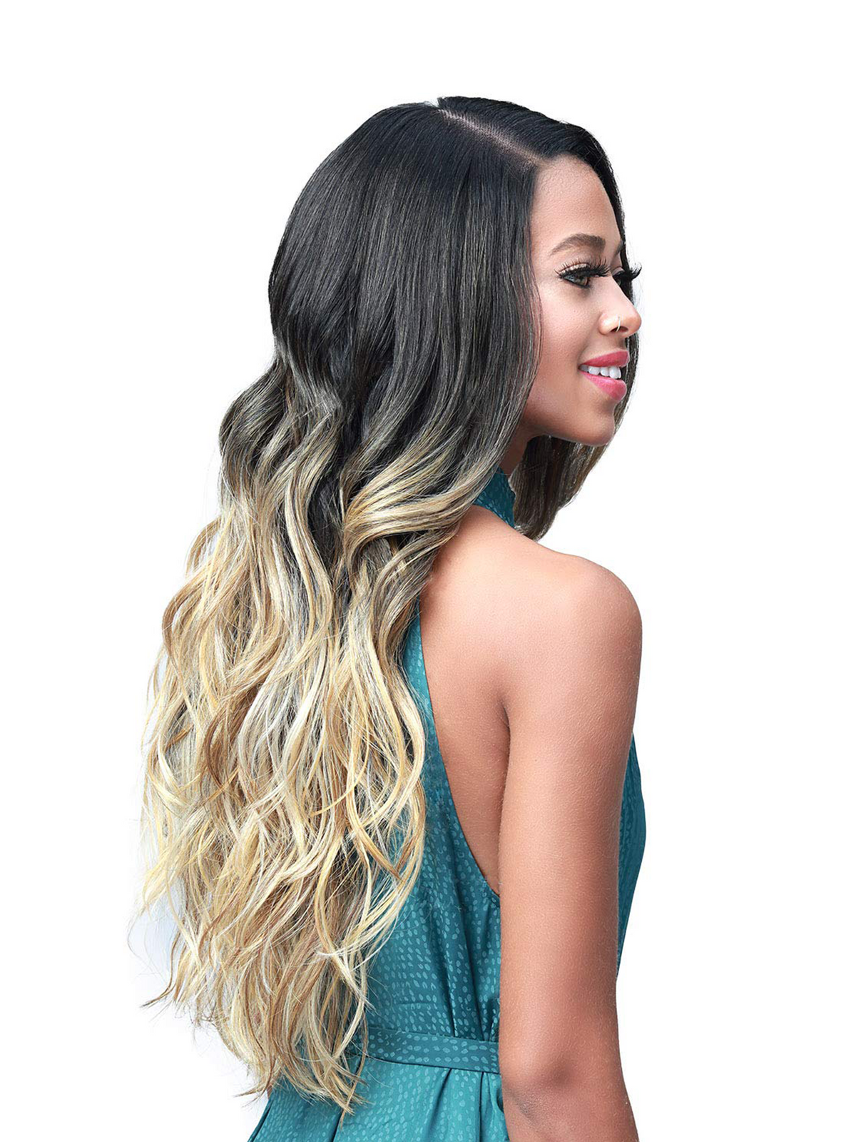 Bobbi Boss Synthetic 13X7 HD Lace Frontal Wig MLF477 Ricarda