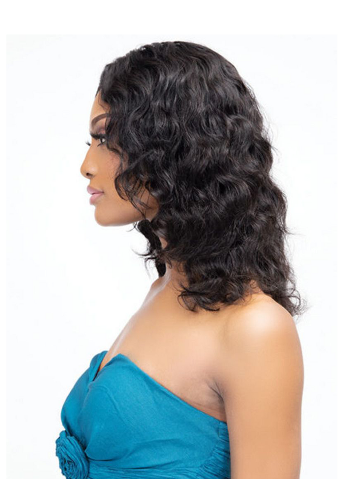 Janet Collection Luscious Wet & Wavy 100% Natural Virgin Remy Indian Hair Part Wig Nova