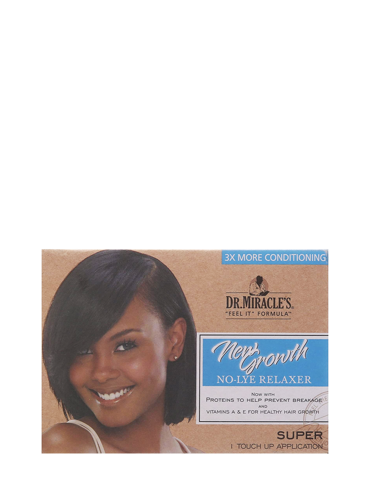Dr. Miracle's New Growth No-Lye Relaxer Touch Up Kit Super