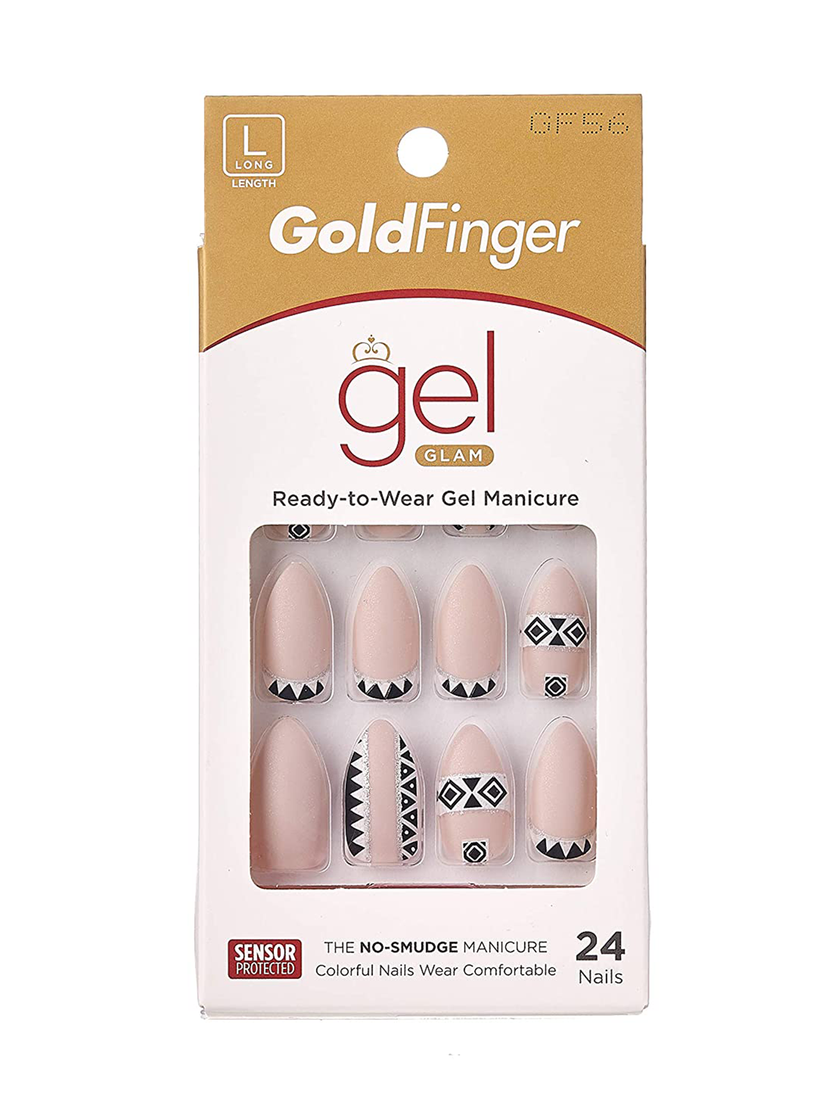 Kiss Gold Finger Posh Queen Nail Kit GF