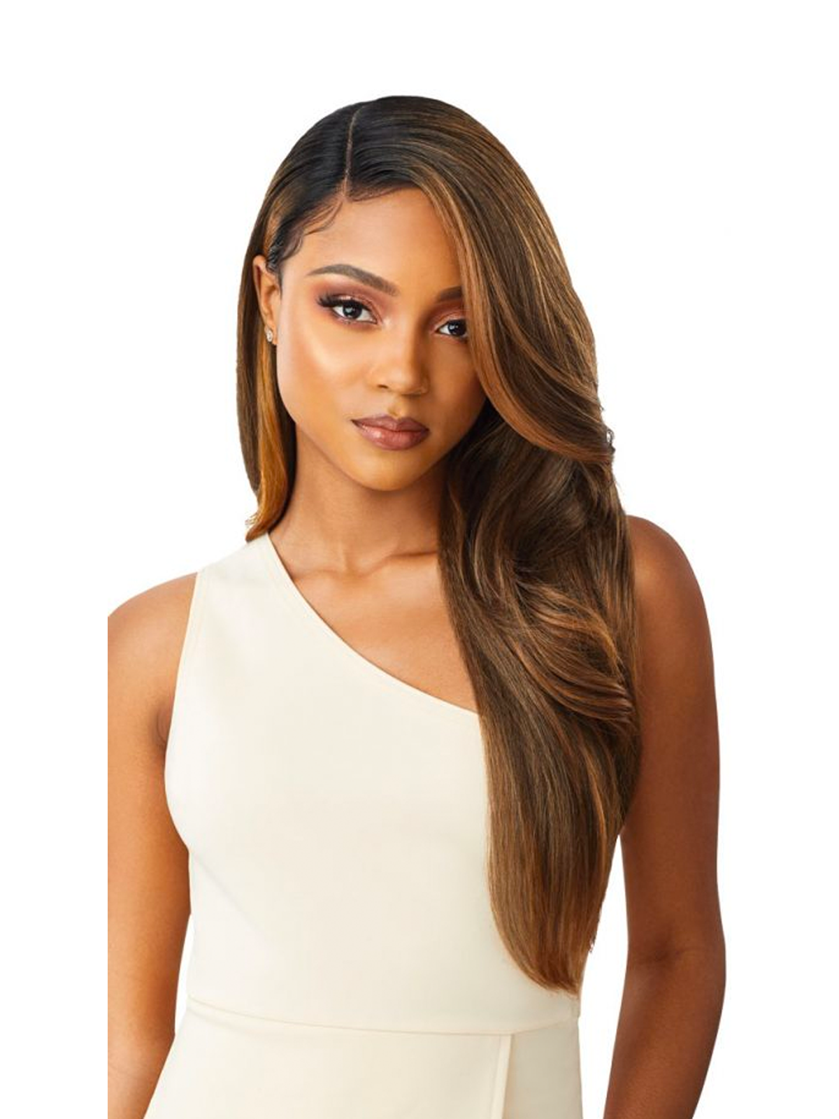 Outre Synthetic Melted Hairline HD Lace Front Wig Catalina