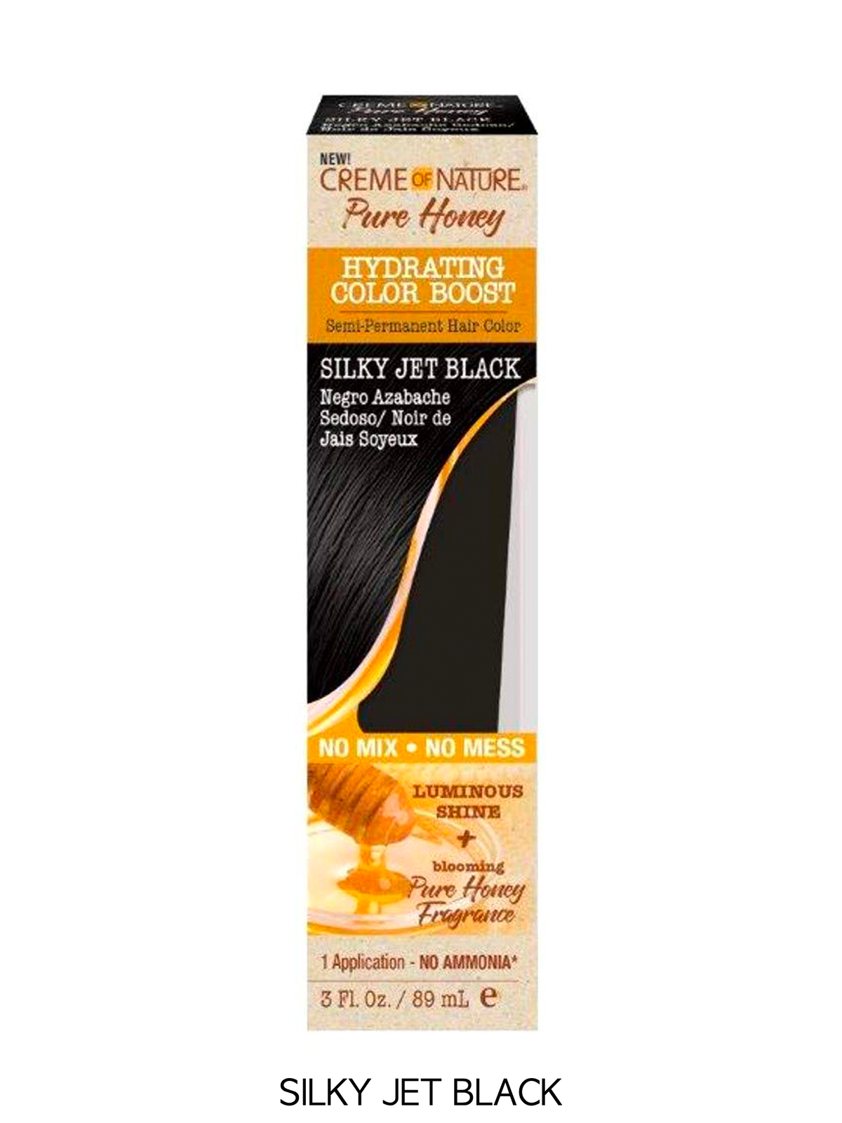 Creme of Nature Pure Honey Hydrating Color Boost Semi-Permanent Hair Color