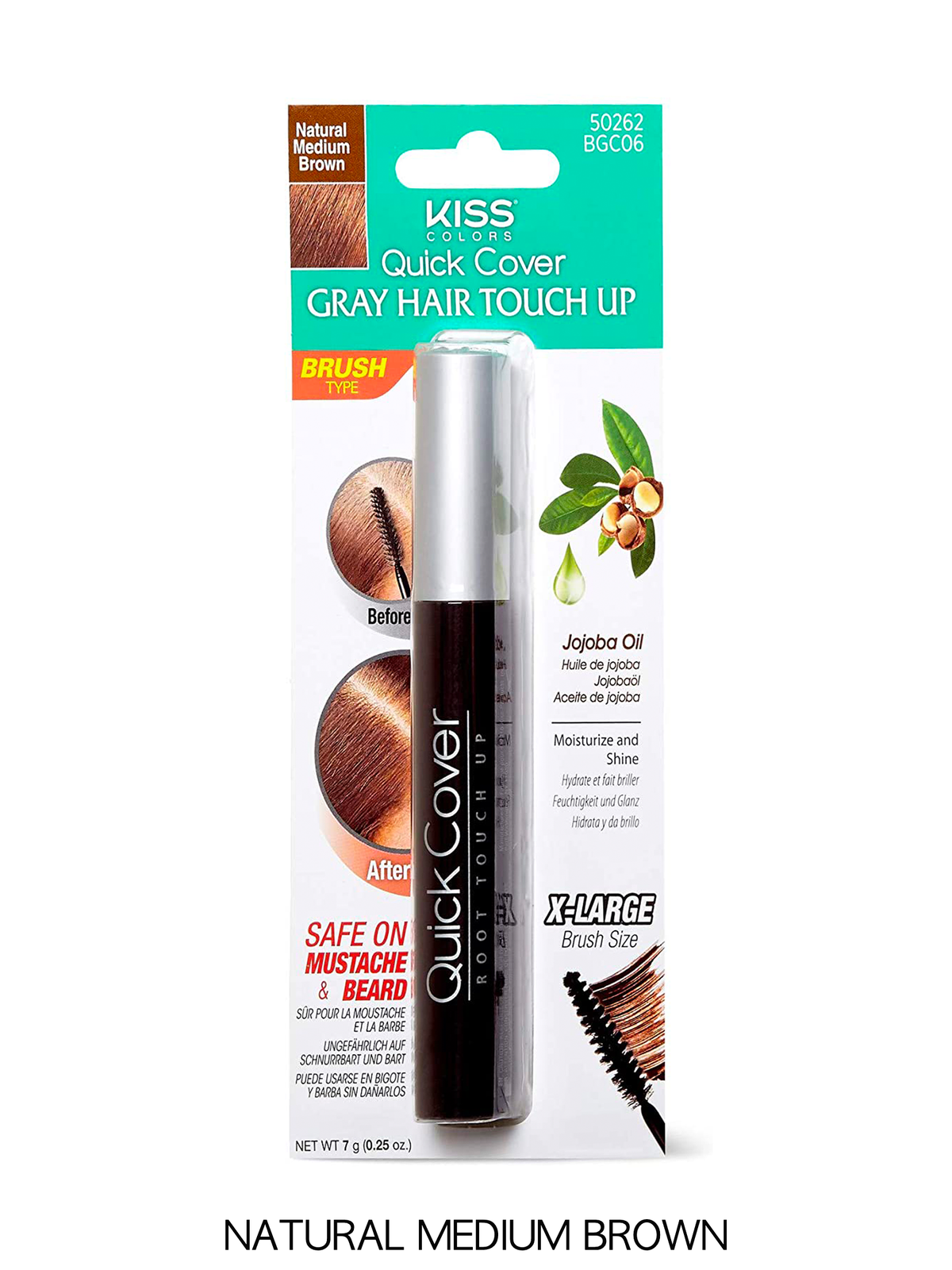 Kiss Quick Cover Brush-In Color Touch Up