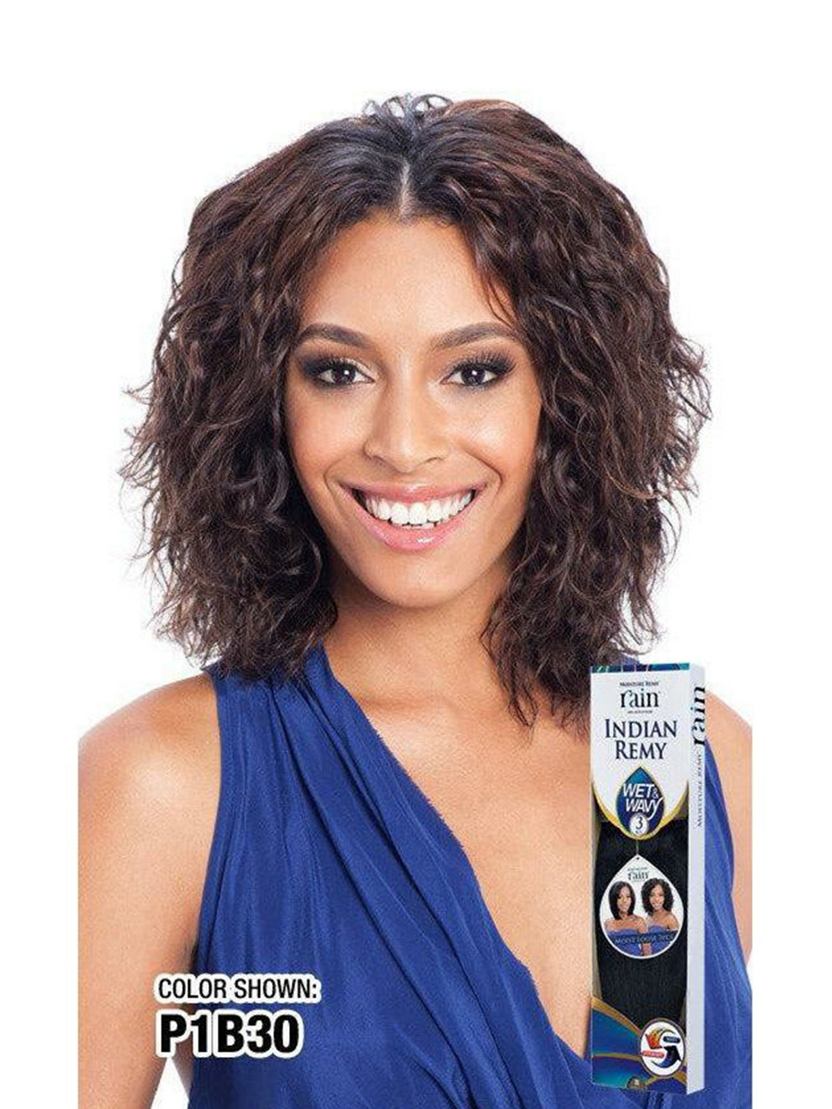 Shake-N-Go 100% Indian Remy Human Hair Moist Body 3PCS (Wet & Wavy)