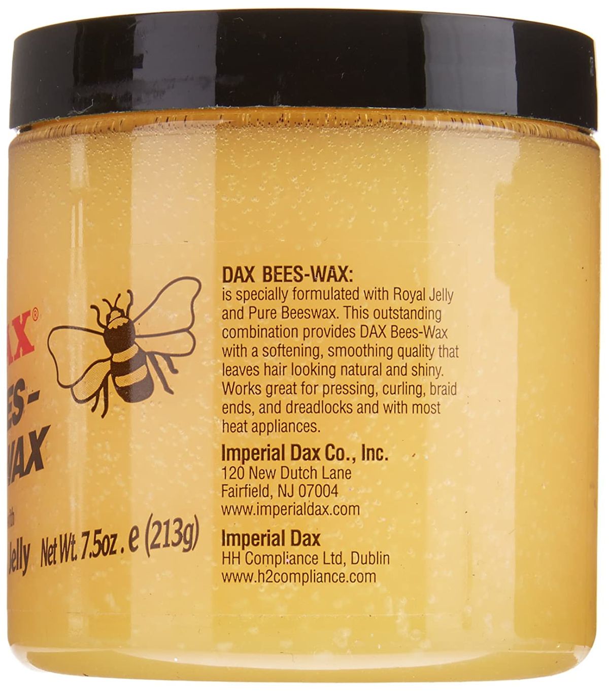 Dax Bees-Wax Fortified With Royal Jelly 7.5oz