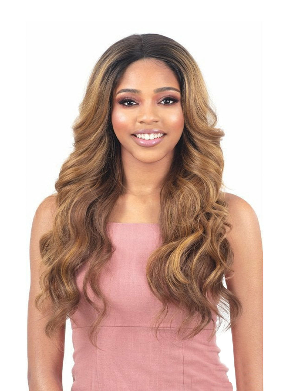 Model Model Synthetic Klio HD Lace Front Wig HD- Davina