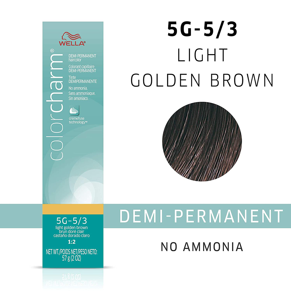 Wella Color Charm Demi Permanent Hair Color 2oz Bellician